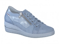 Chaussure mobils sandales modele patsy shiny bi-mat bleu